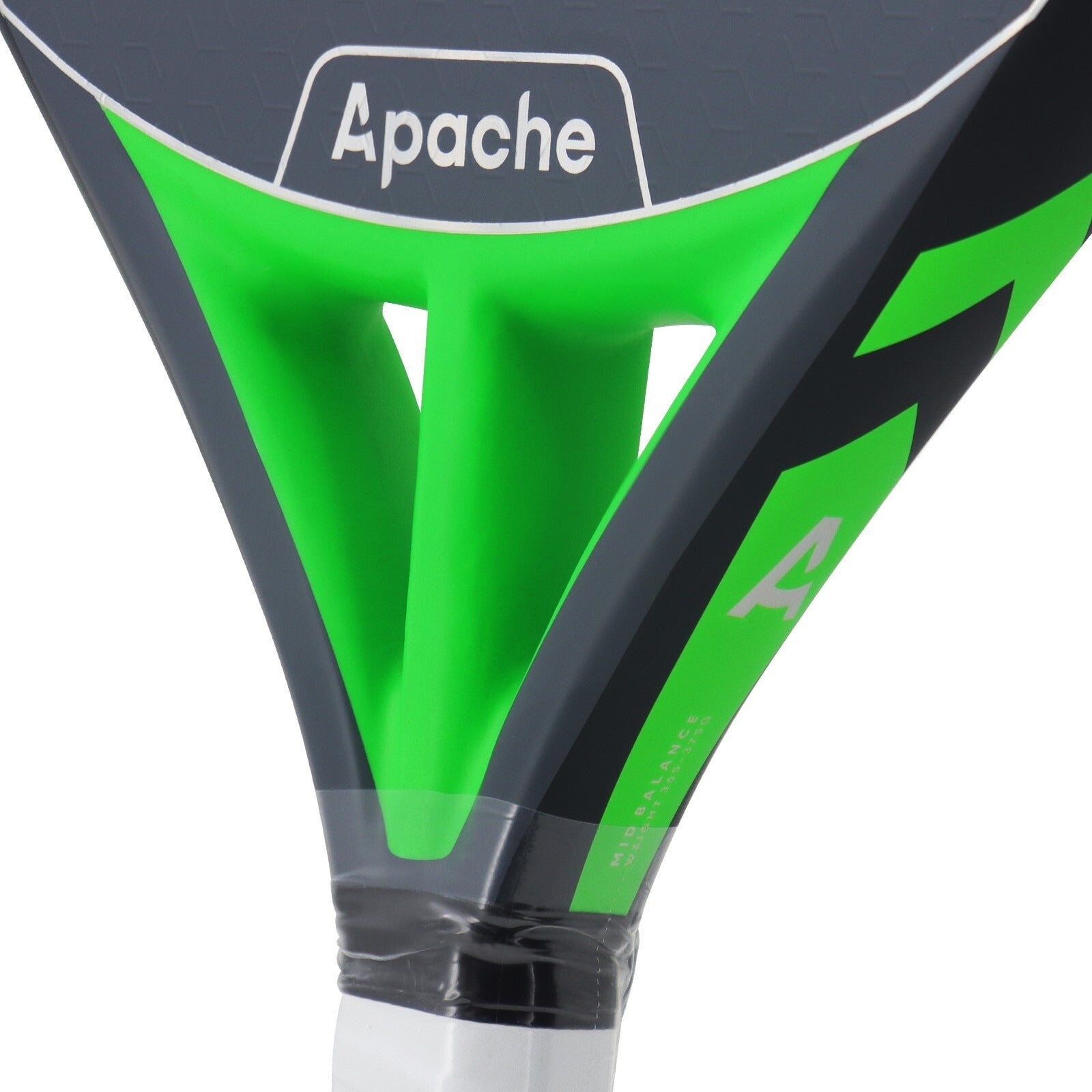 Padelracket Apache – Svart/Grön