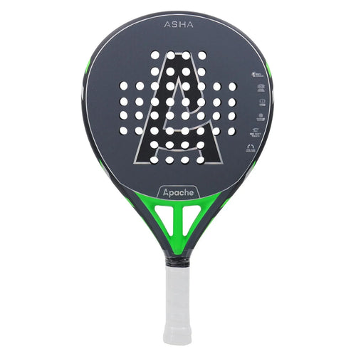 Padelracket Apache – Svart/Grön